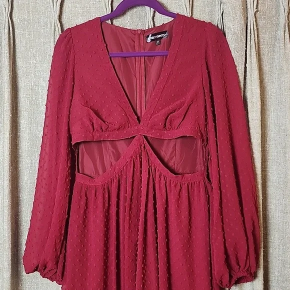 Lively Ghosts Red Sorcerouge Maxi Dress - Picture 4 of 5